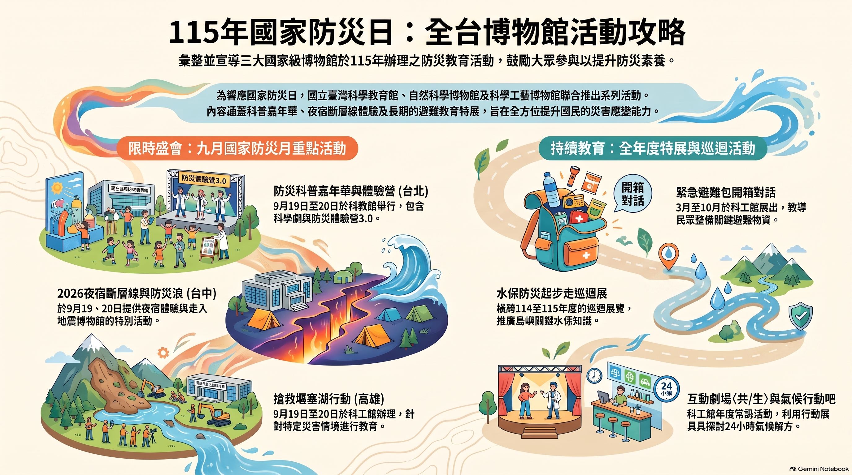 國家防災日活動宣導